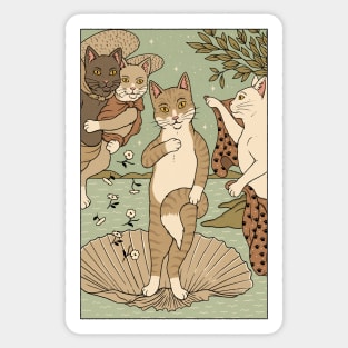 Venus Cat Sticker